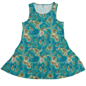 Fantasy World Map Dnd Dress