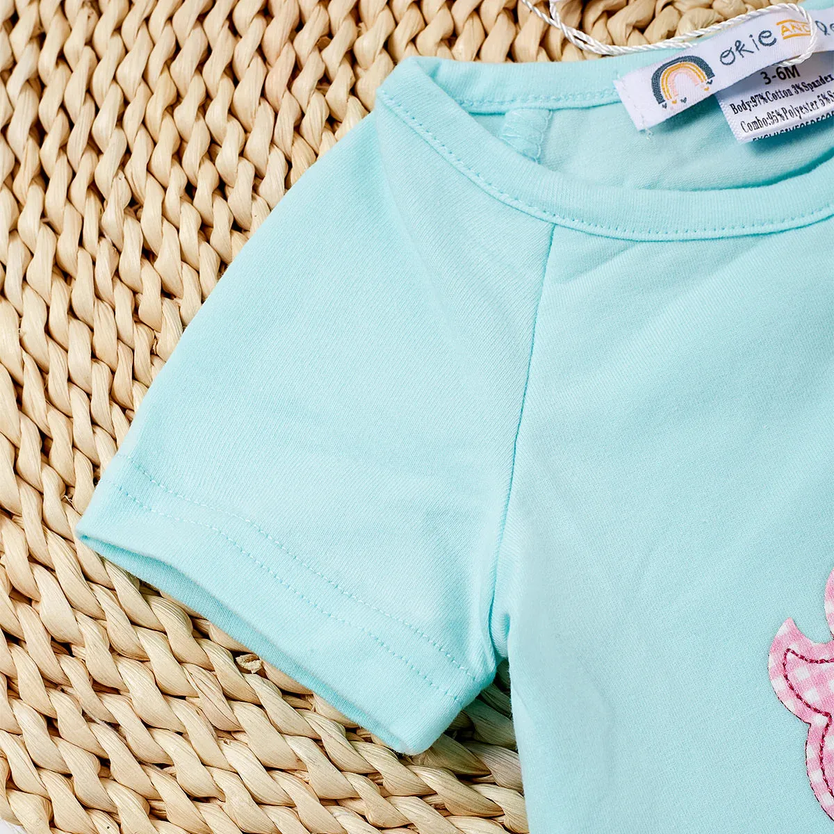 Feisty Flamingo Infant Girl's Romper