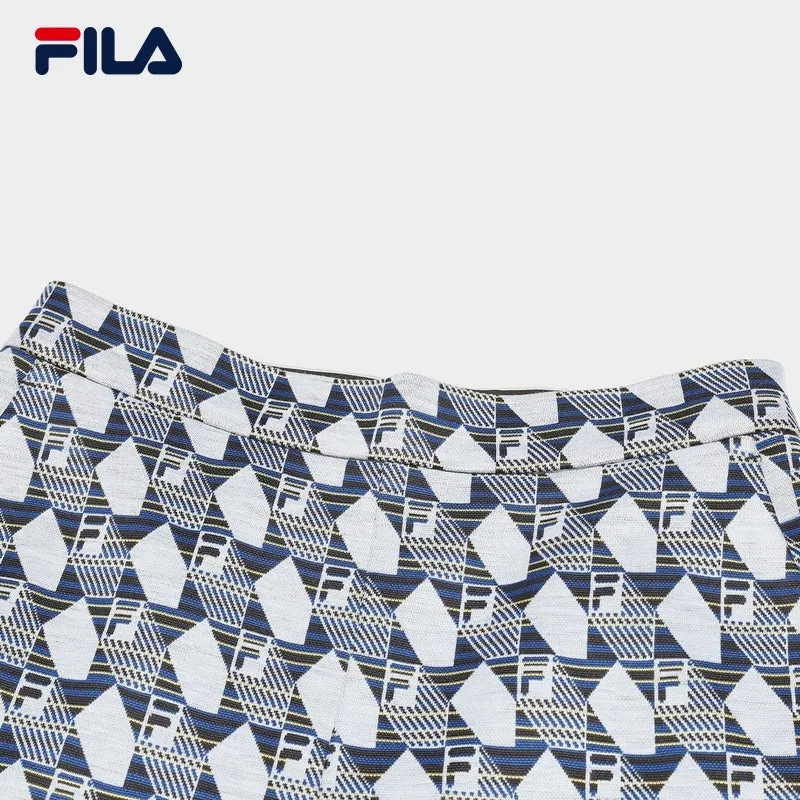 FILA CORE LIFESTYLE FILA EMERALD CHEVAL BLANC COURCHEVEL Women Knit Pants (Full Print)