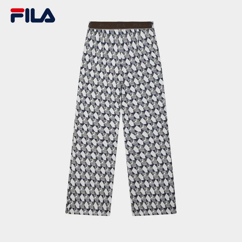 FILA CORE LIFESTYLE FILA EMERALD CHEVAL BLANC COURCHEVEL Women Knit Pants (Full Print)