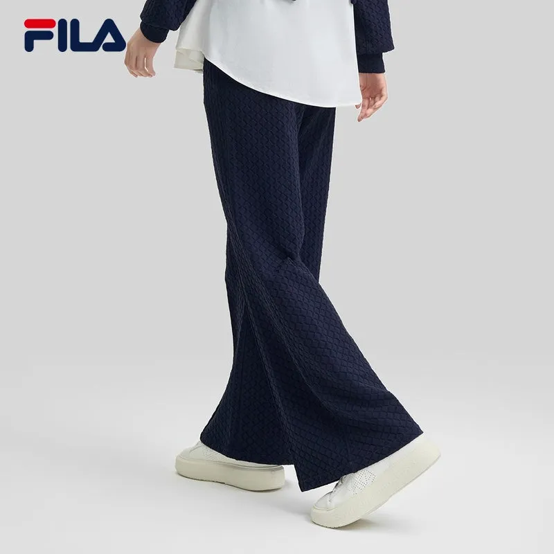 FILA CORE LIFESTYLE FILA EMERALD CHEVAL BLANC COURCHEVEL Women Knit Pants (Navy)