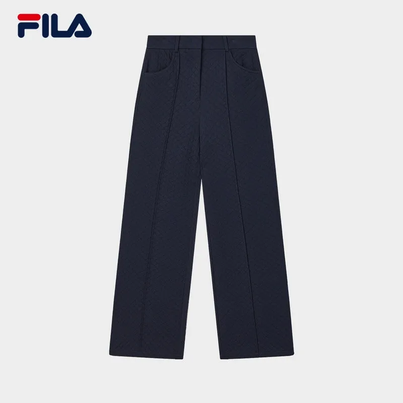 FILA CORE LIFESTYLE FILA EMERALD CHEVAL BLANC COURCHEVEL Women Knit Pants (Navy)