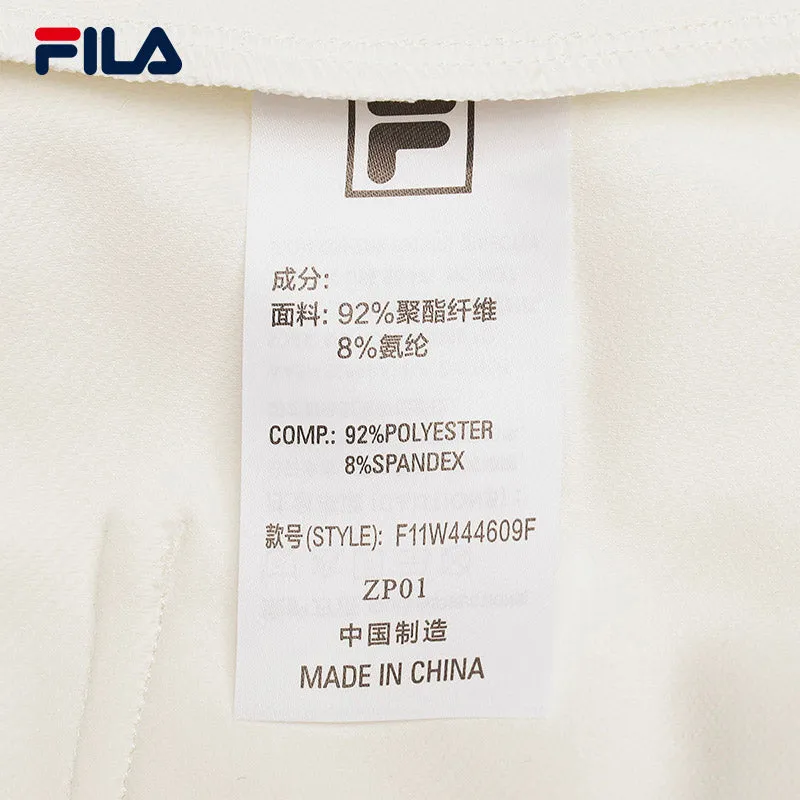 FILA CORE LIFESTYLE FILA EMERALD CHEVAL BLANC COURCHEVEL Women Knit Pants (White)