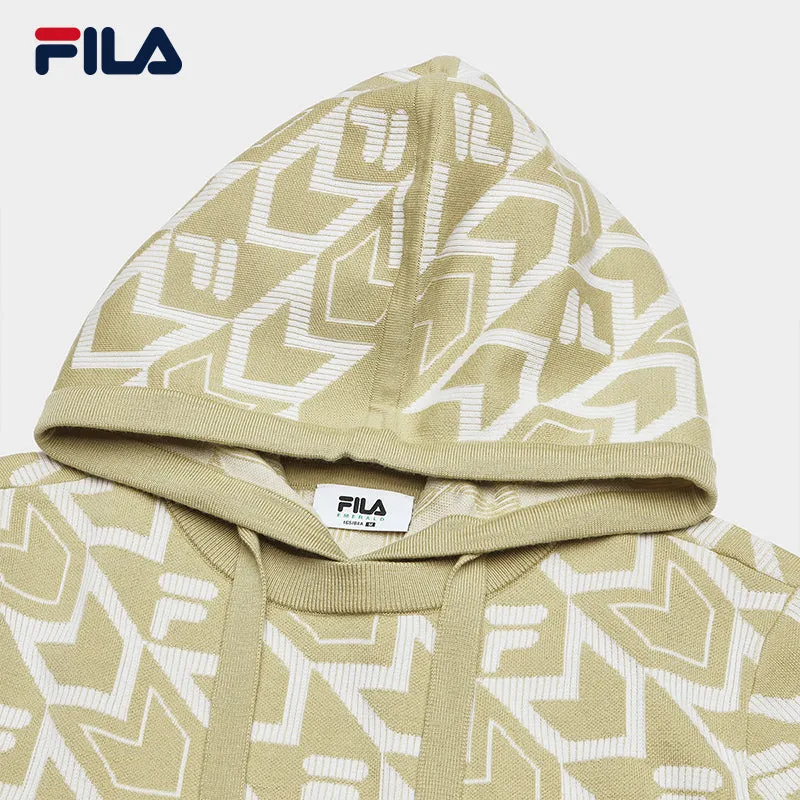 FILA CORE LIFESTYLE FILA EMERALD CHEVAL BLANC COURCHEVEL Women Knit Sweater (Full Print)