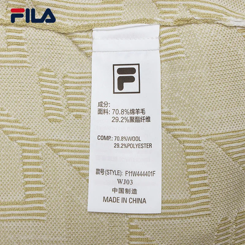 FILA CORE LIFESTYLE FILA EMERALD CHEVAL BLANC COURCHEVEL Women Knit Sweater (Full Print)