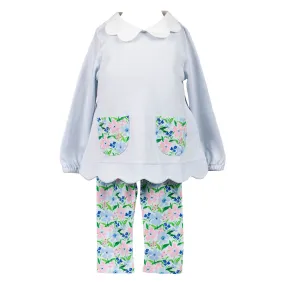 Flanders Poppy Tunic Set