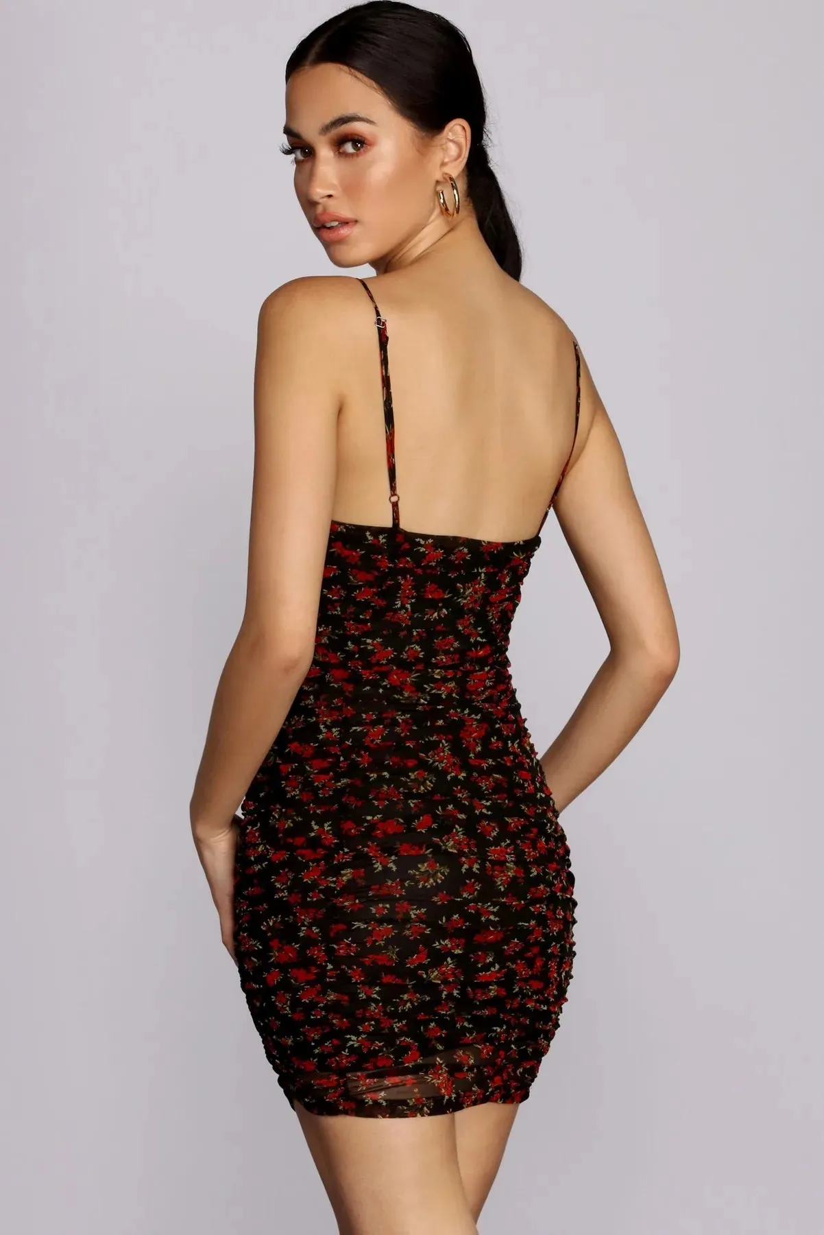 Flirty Little Floral Mini Dress