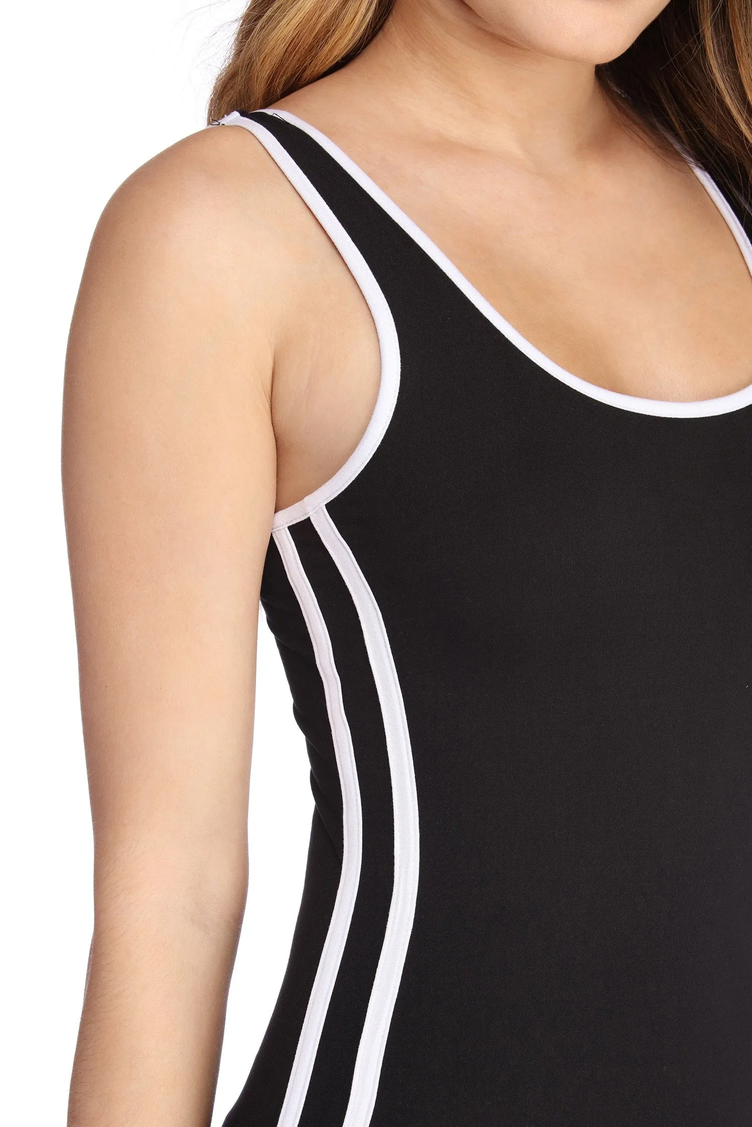 Full Scoop Tank Mini Dress