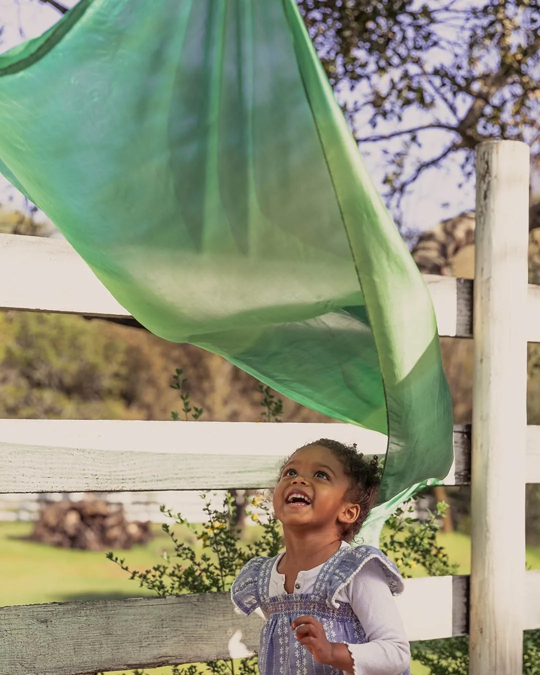 Giant Earth Forest Silk Scapes/Giant Playsilks - Sarah Silks (New in 2020)