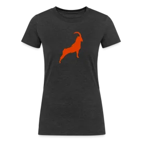 Goat Icon - Women's Tri-Blend Organic T-Shirt