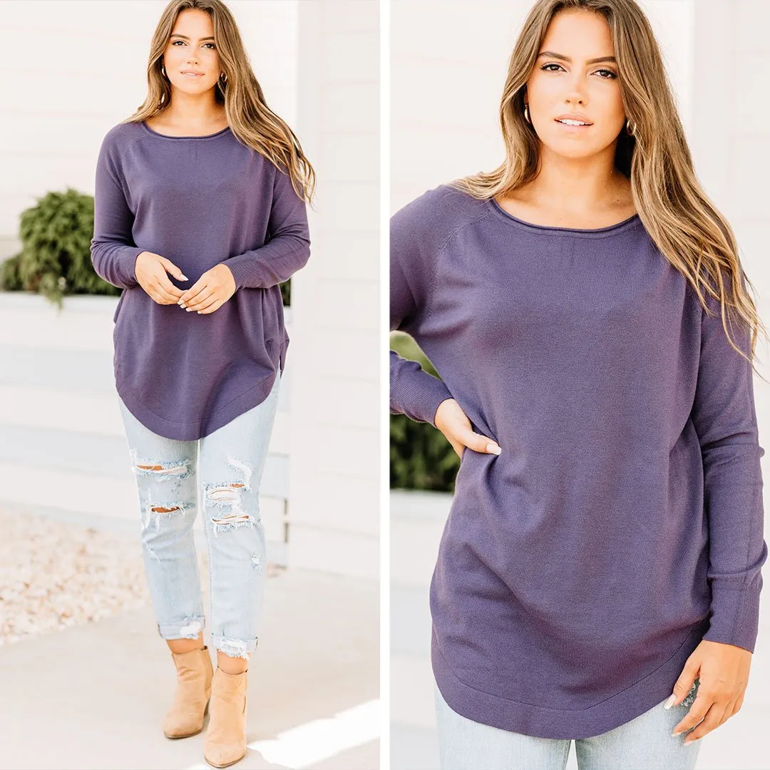 Good Girl Gone Blackberry Purple Classic Tunic