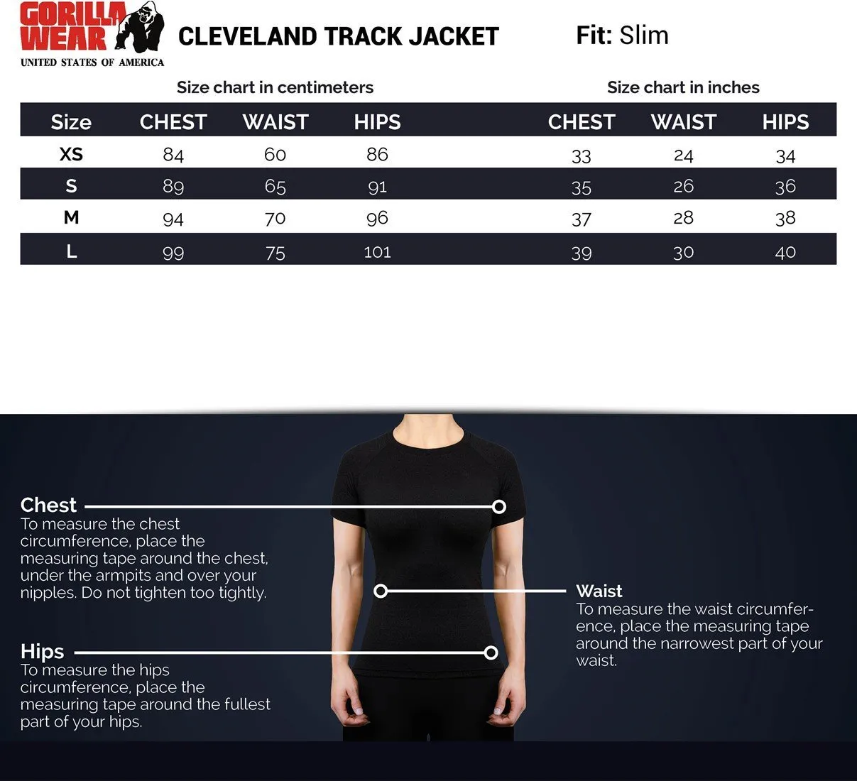 Gorilla Wear Cleveland Track Jacket - Grey