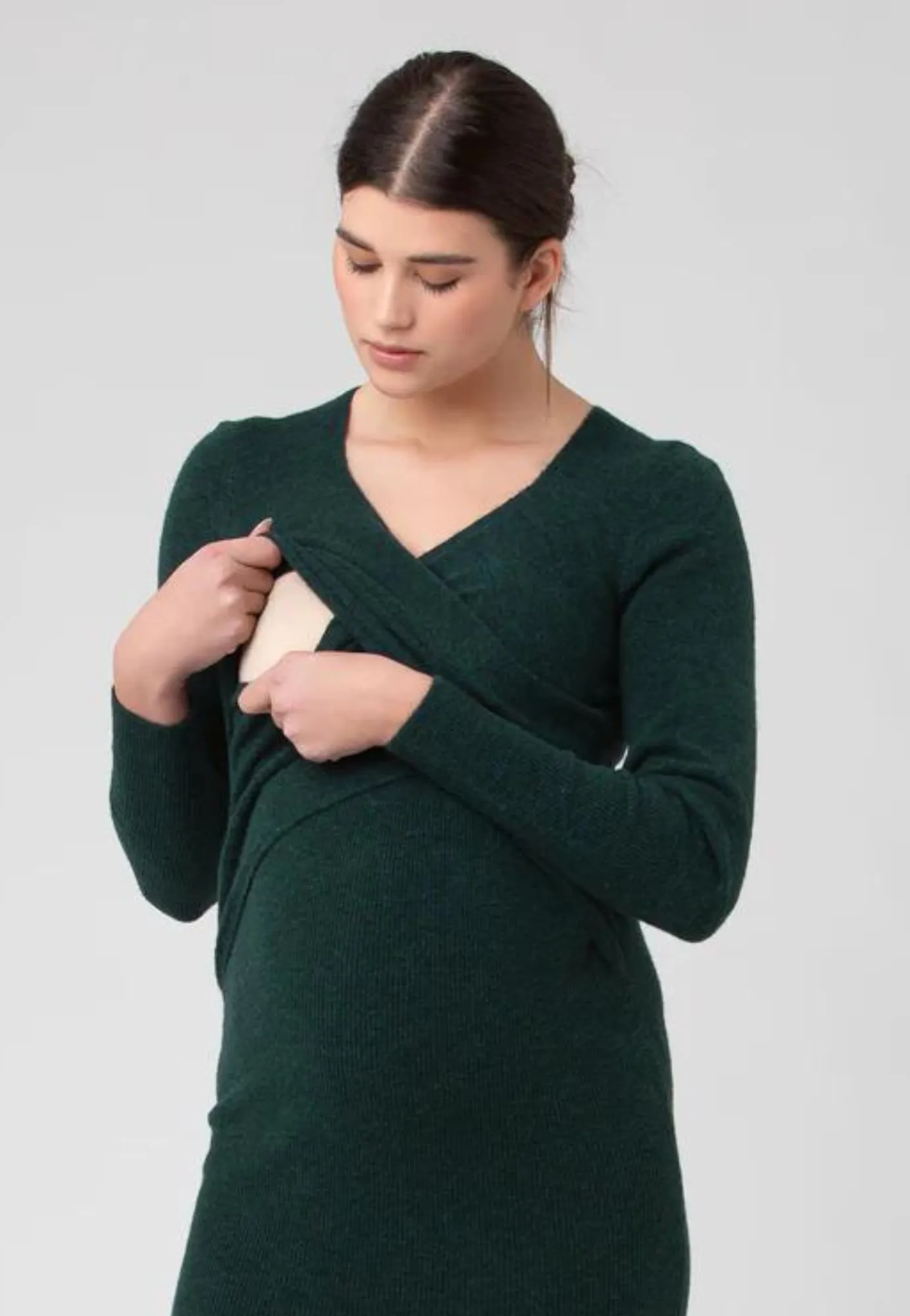 Heidi Nursing Knit Dress