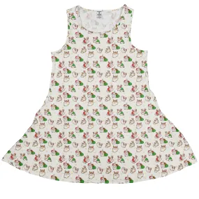 Holly Jolly Bunnies Dress