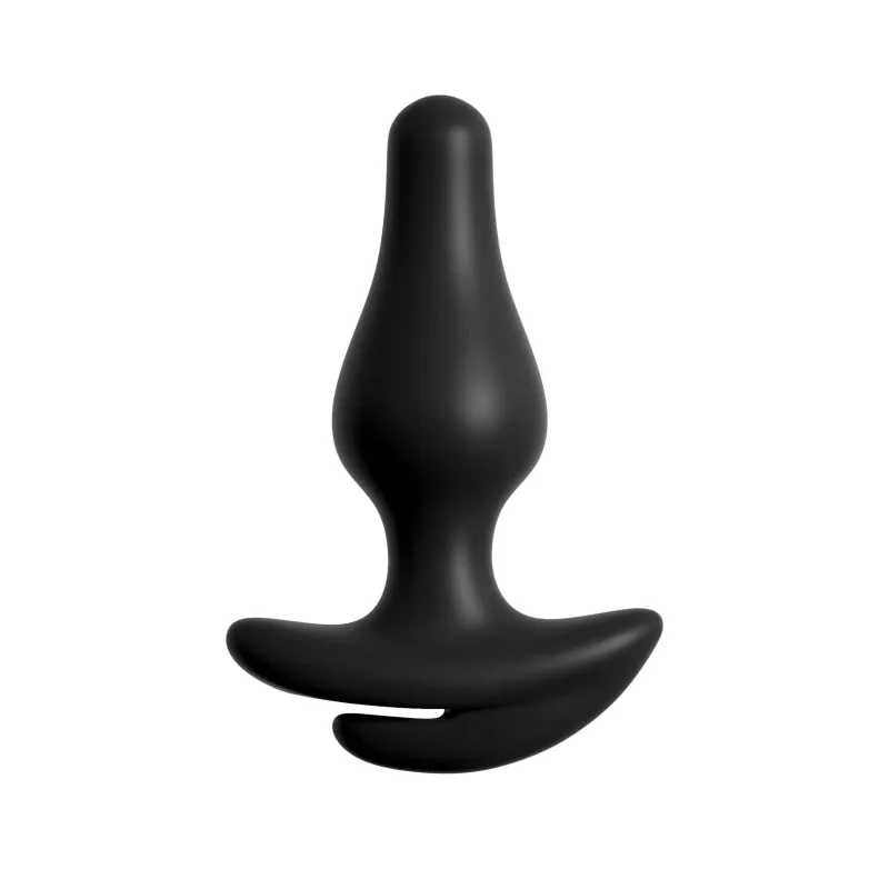 Hookup Panties Crotchless Pleasure Pearls - Black - XL - Xxl