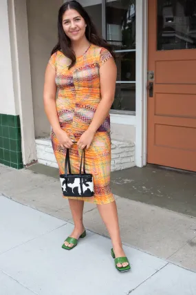 Intense Orange Campo Dress