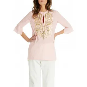Jasmine Tunic in Nile Pink