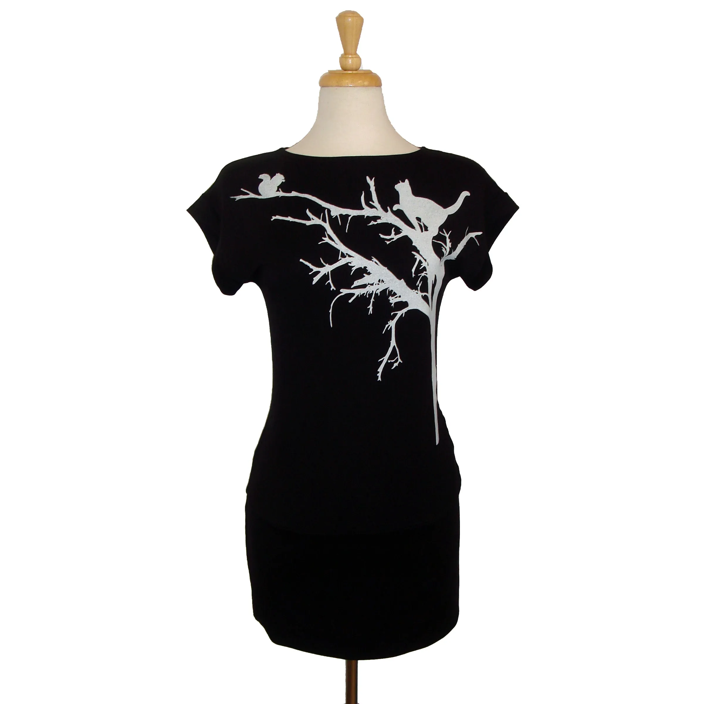 Julia Tunic - Cat and Squirrel - Sale