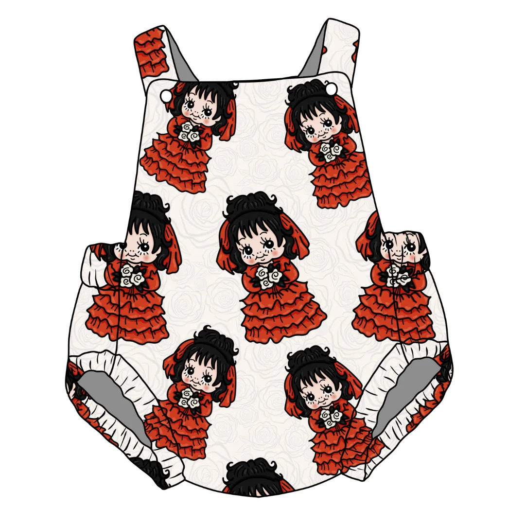 Kewpie Spooky Gal Unisex Baby Romper
