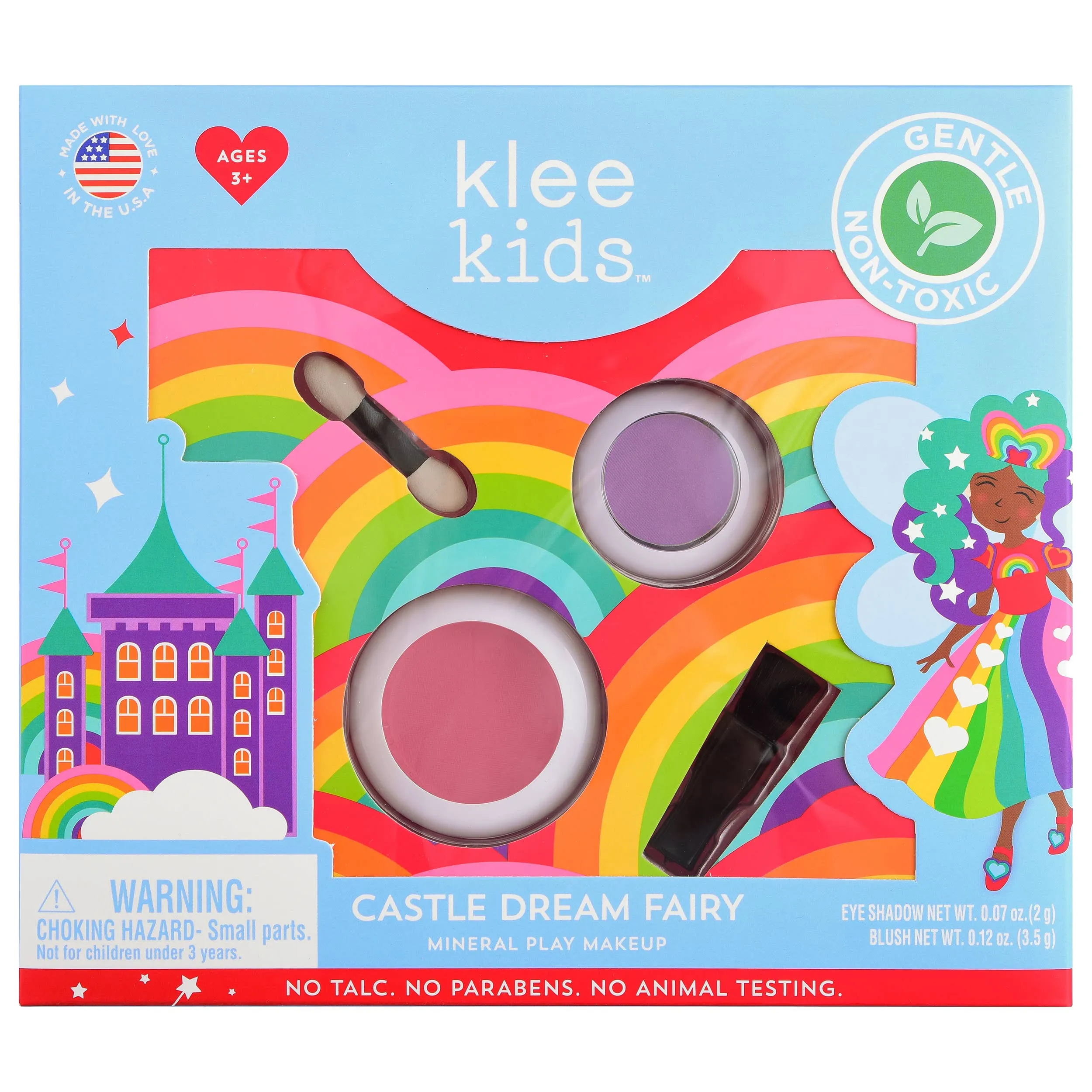 Klee Naturals - NEW!! Klee Kids Play Makeup 2-PC Kit: Castle Dream Fairy