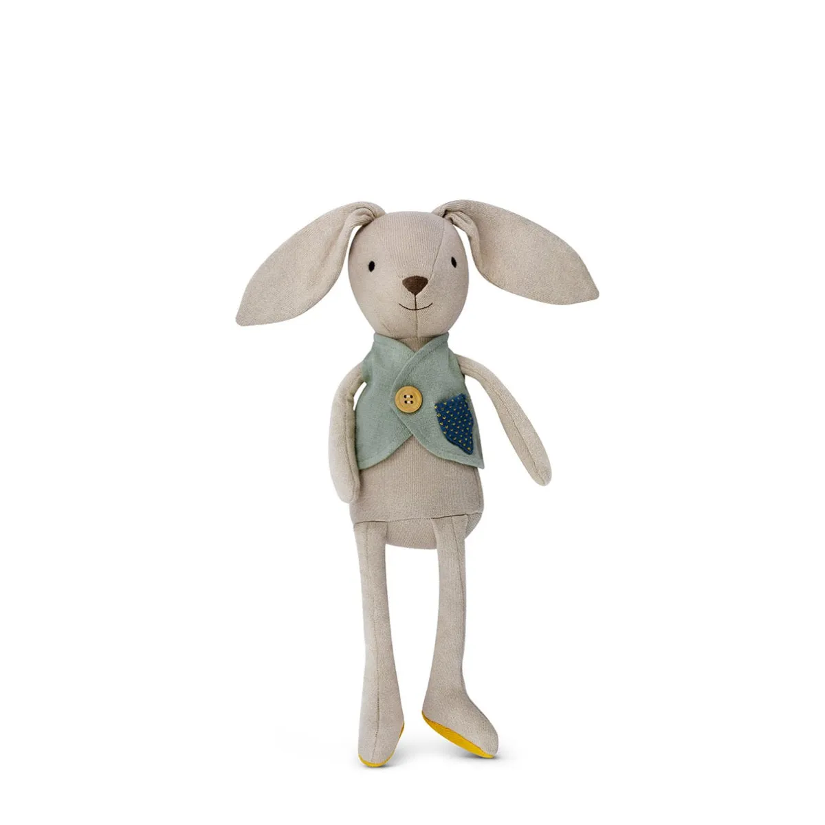 Knit Bunny Plush - Luca