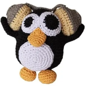 Knit Knacks Hipster Penguin