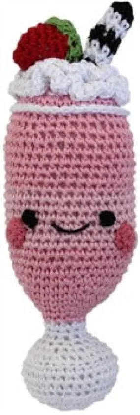 Knit Knacks Strawberry Milkshake