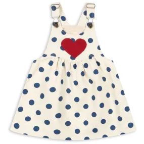 Konges Sløjd Blue Dot Nola Spencer Dress Gots