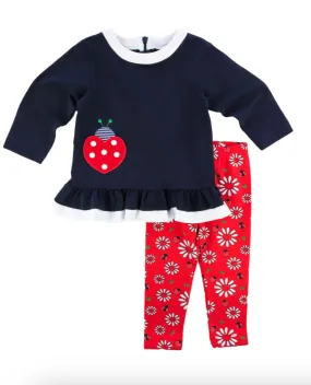 Ladybug Tunic Set