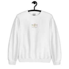 Let It Snow | Embroidered Unisex Sweatshirt | Cozy Christmas