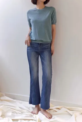 Lorrie Knit Top, Sapphire