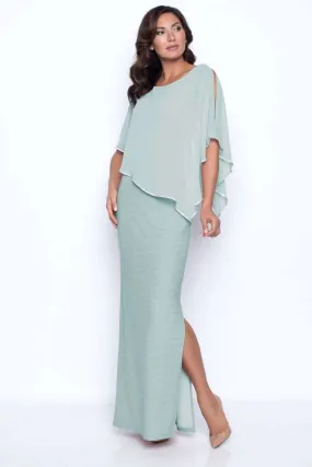 Lyman Dress Style 179257-AQUA Aquamist