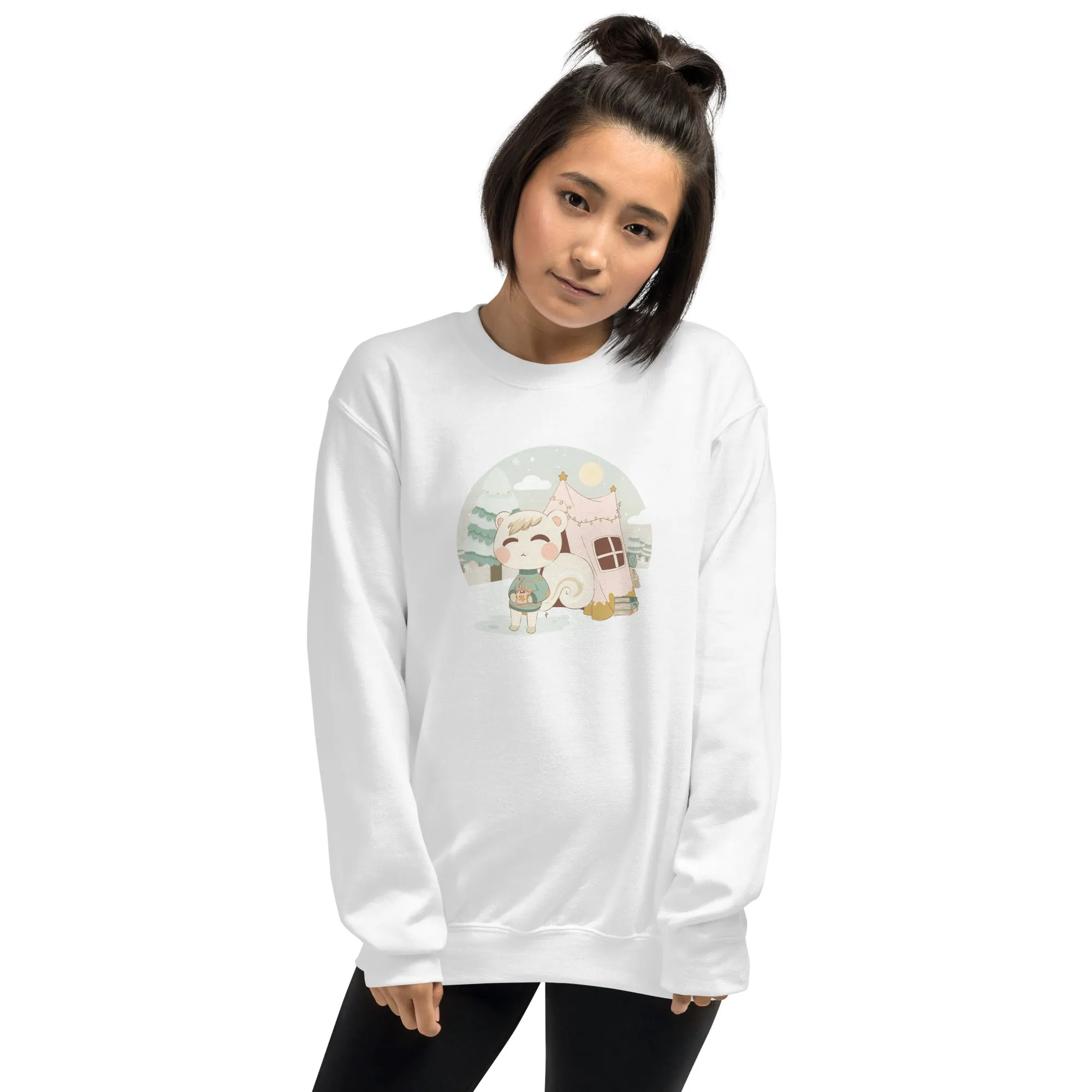 Marshal's Cozy Christmas | Animal Crossing | Unisex Sweatshirt