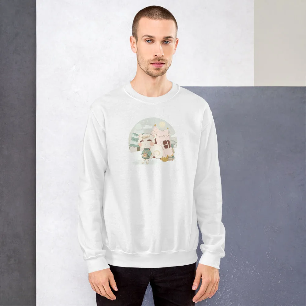 Marshal's Cozy Christmas | Animal Crossing | Unisex Sweatshirt