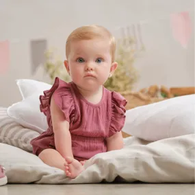 Mauve Romper