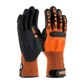 Maximum Safety 120-5150/XXL TuffMax5 Seamless Knit HPPE Blend with Nitrile Grip and TPR Impact Protection