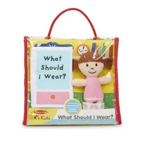 Melissa & Doug Soft Books - What Should I Wear