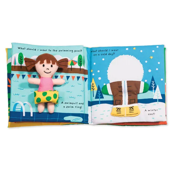 Melissa & Doug Soft Books - What Should I Wear