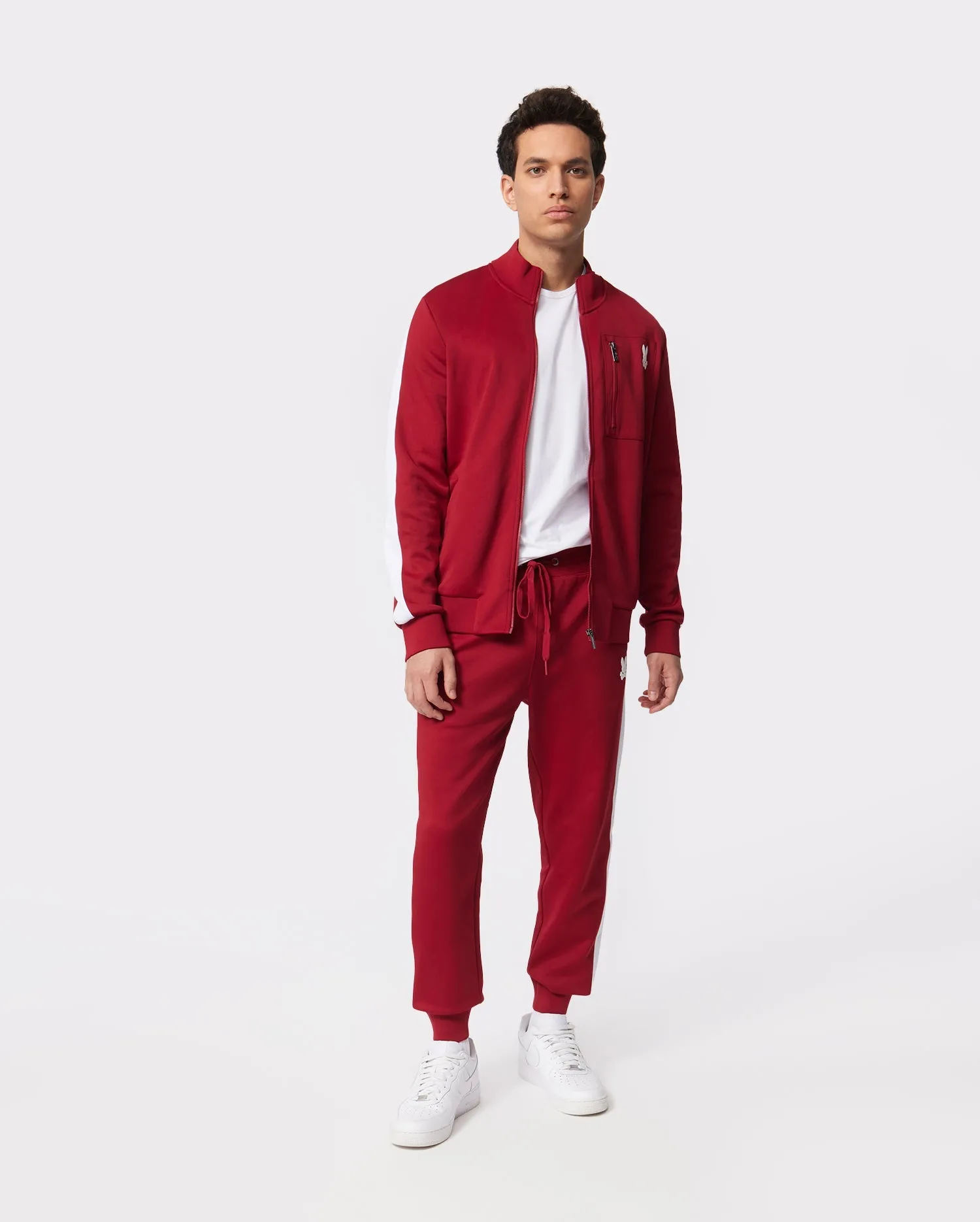 MENS MORO KNIT TRACK JACKET - B6S137W1CP