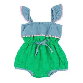 Miki Miette green romper