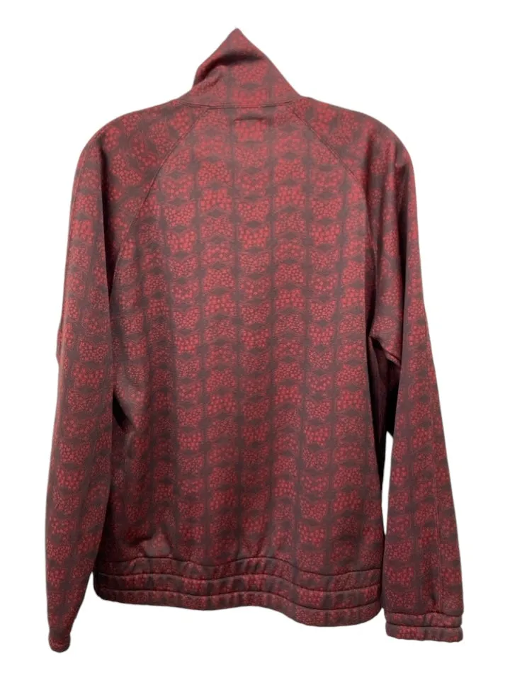 needles Size M Red Polyester Butterfly Track Men's Jacket