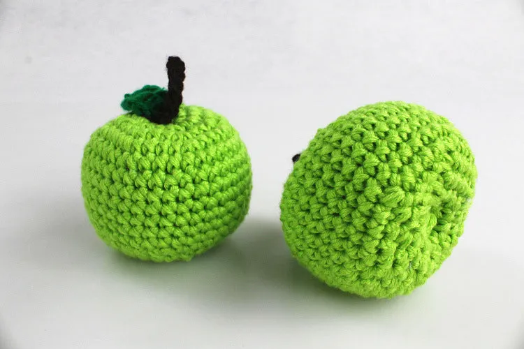 Newborn Baby Photography Fruit Vegetables Crochet Knitted Accessories