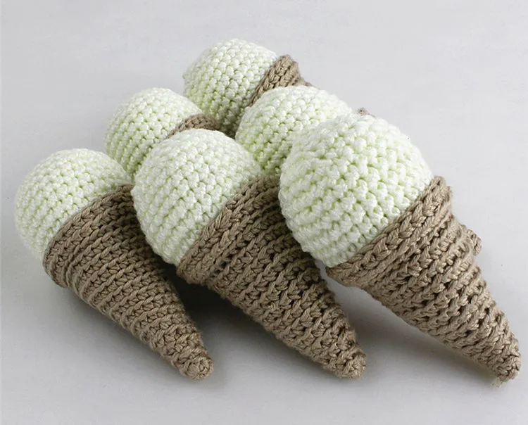 Newborn Baby Photography Fruit Vegetables Crochet Knitted Accessories