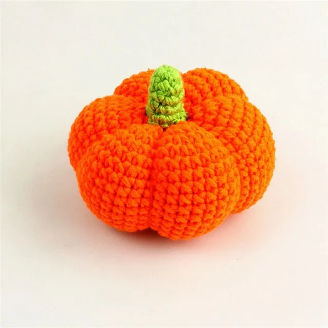Newborn Baby Photography Fruit Vegetables Crochet Knitted Accessories