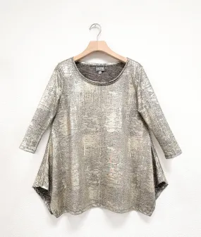 Niche - Shimmer Knit - Salsa Tee