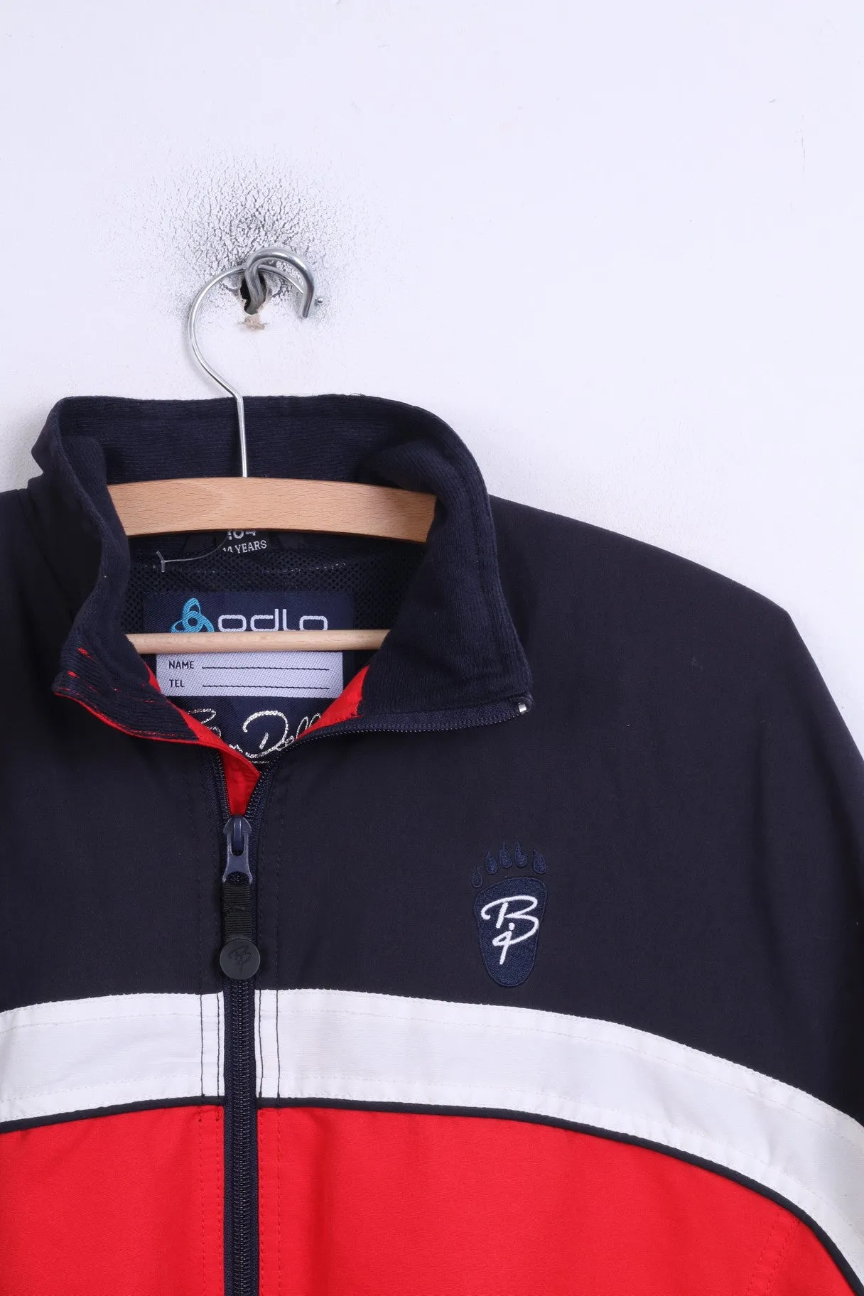ODLO Boys 164 14Yrs Track Top Jacket Sport Sweatshirt