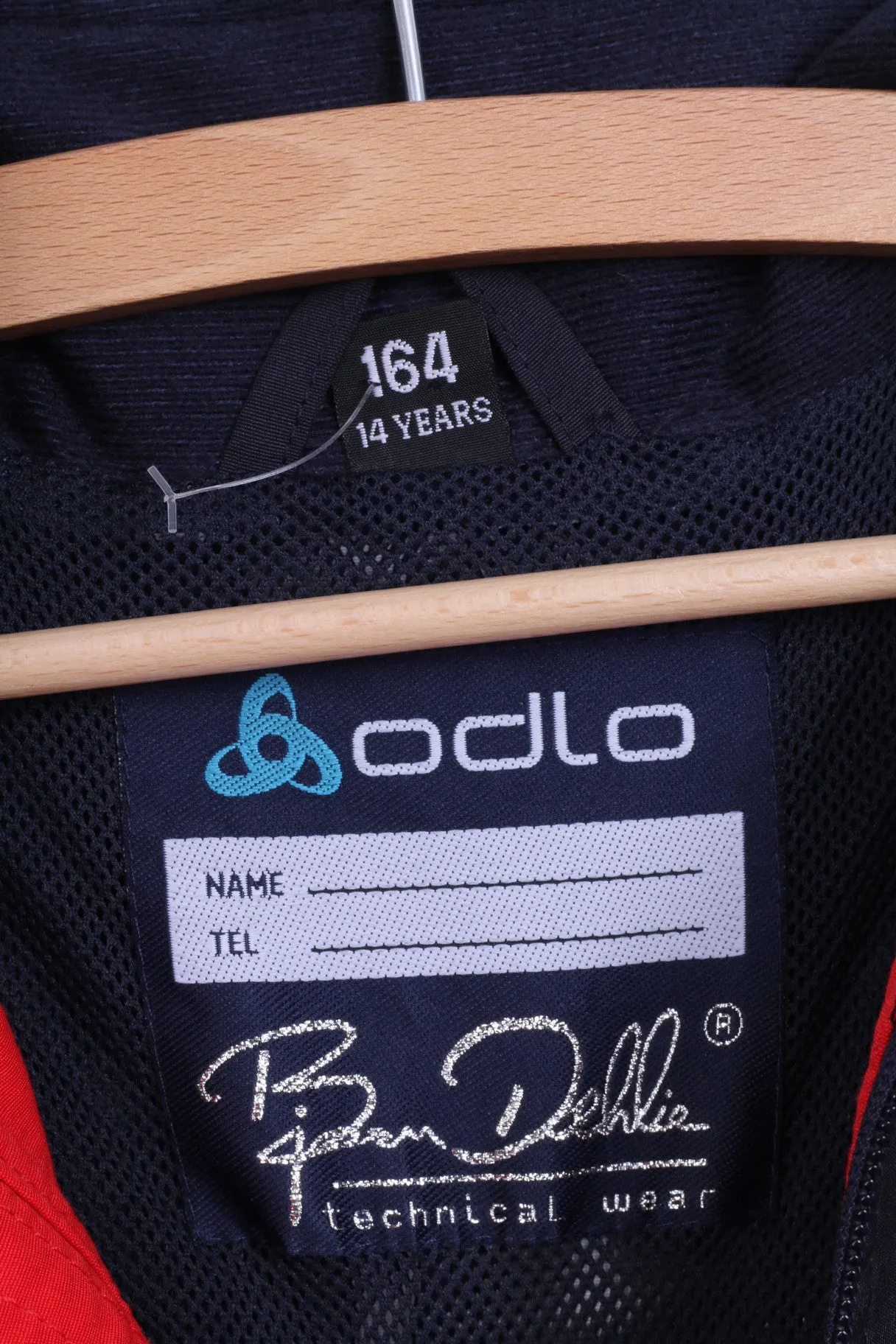 ODLO Boys 164 14Yrs Track Top Jacket Sport Sweatshirt
