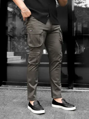 Olive 7- Pocket Cargo Stretch Pants (Limited Edition)