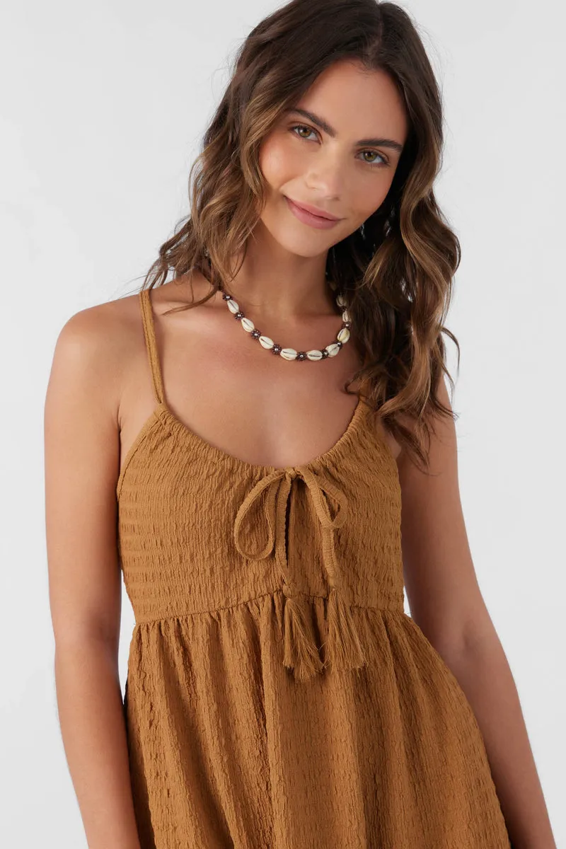 O'Neill Saige Dress-Brown Sugar