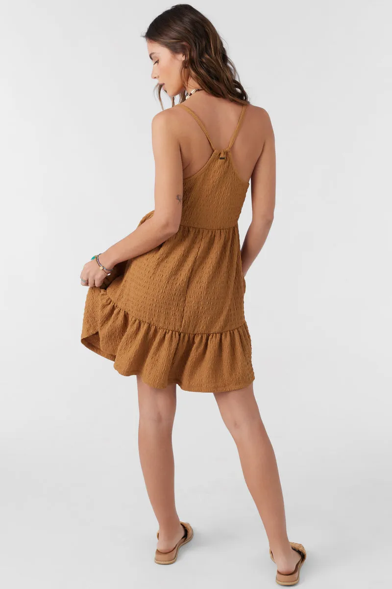 O'Neill Saige Dress-Brown Sugar